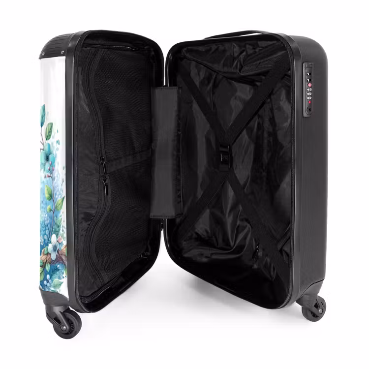 Boudewijn Blauwvacht NBS - Handbagage koffer - Kinderen Unisex middel -binnenkant