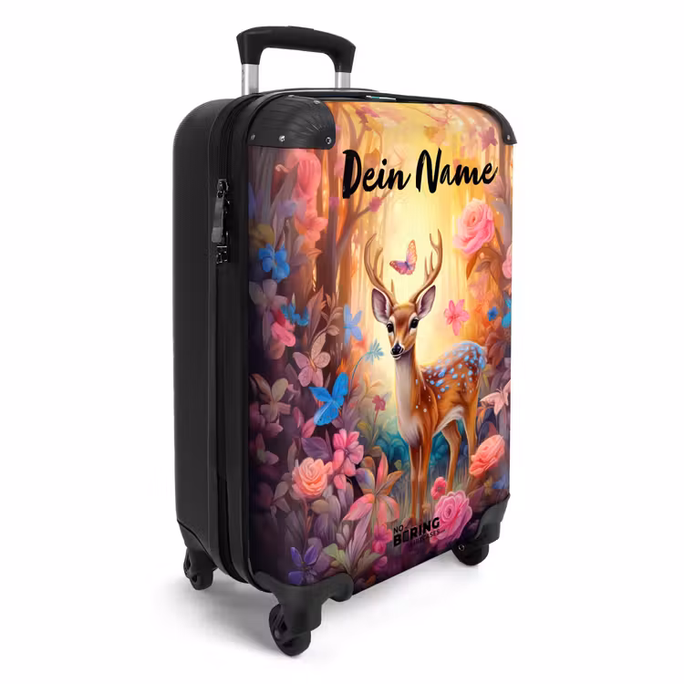 Bloesem boshert NBS - Handbagage koffer - Kinderen Unisex middel -productfoto_3d
