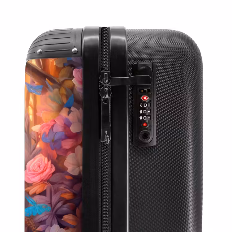 Bloesem boshert NBS - Handbagage koffer - Kinderen Unisex middel -slot