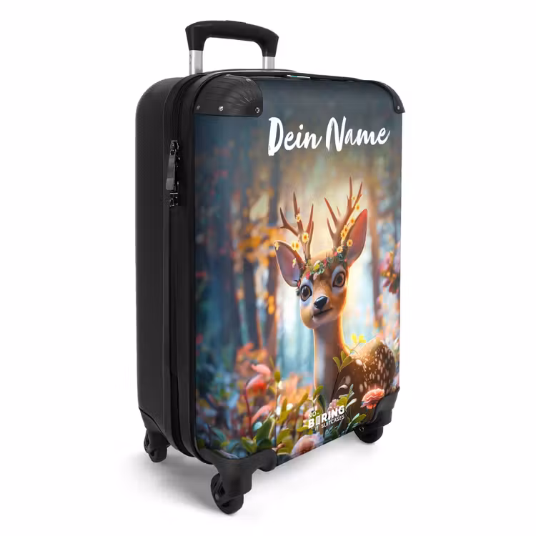 Bo bloemengewei NBS - Handbagage koffer - Kinderen Unisex middel -productfoto_3d