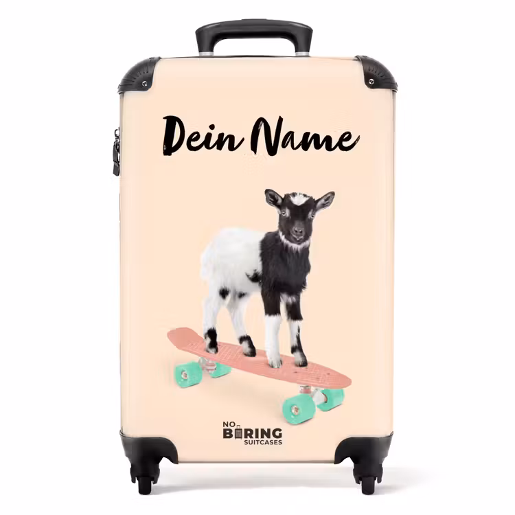 Boardende bok NBS - Handbagage koffer - Kinderen Unisex middel -productfoto_recht