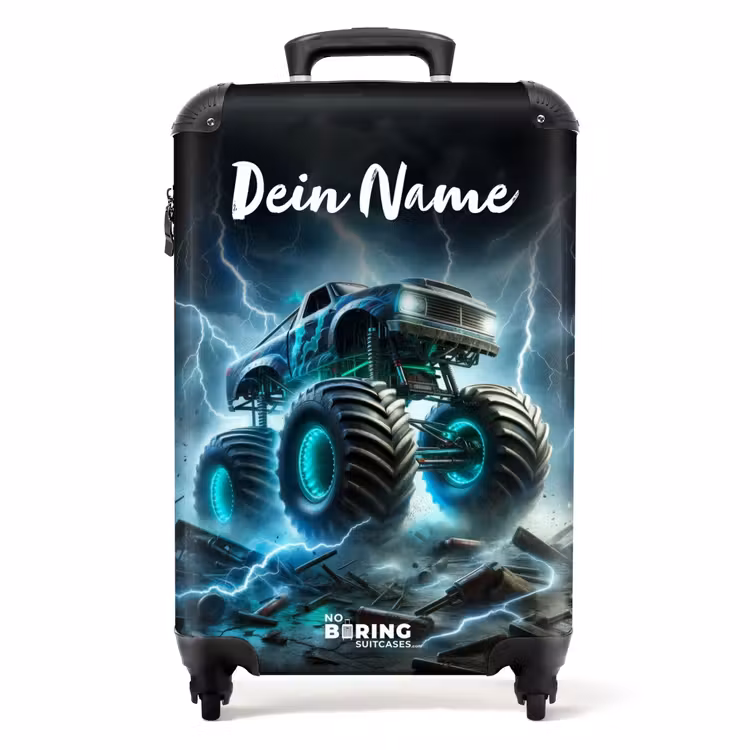 Thunder Wheels NBS - Handbagage koffer - Kinderen Unisex middel -productfoto_recht
