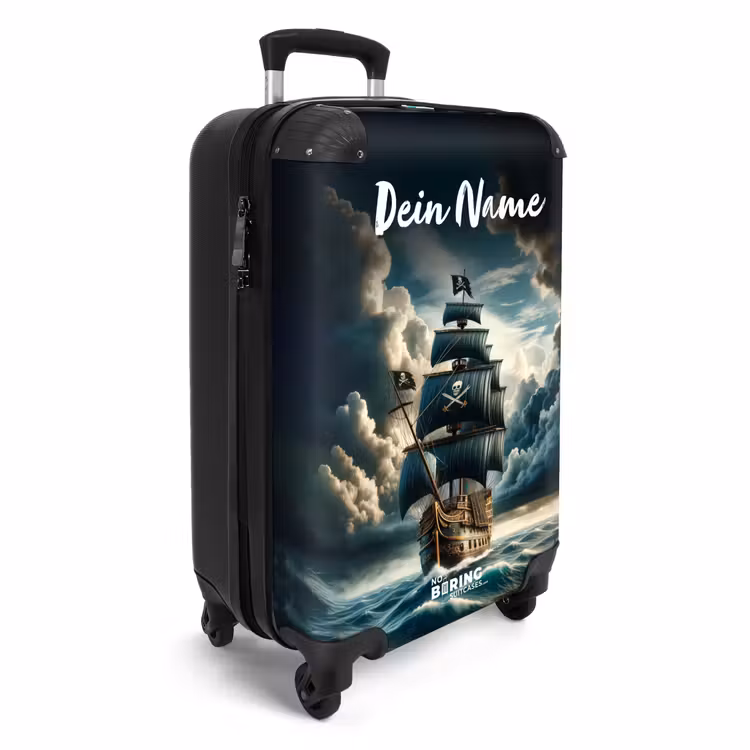 Duistere diamant NBS - Handbagage koffer - Kinderen Unisex middel -productfoto_3d