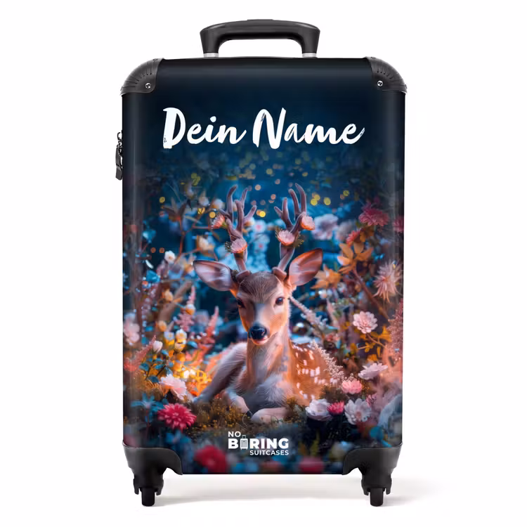Eduard edelhert NBS - Handbagage koffer - Kinderen Unisex middel -productfoto_recht