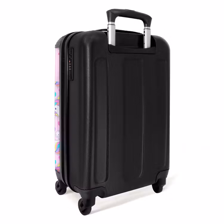 Eenhoorn euforie NBS - Handbagage koffer - Kinderen Unisex middel -achterkant