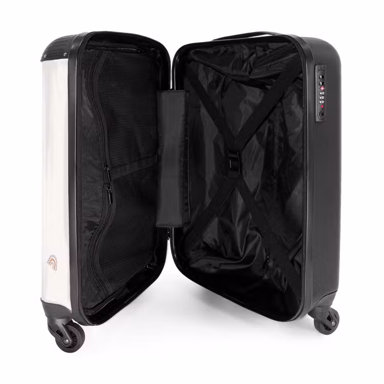 Eenhoorn Dromen NBS - Handbagage koffer - Kinderen Unisex middel -binnenkant