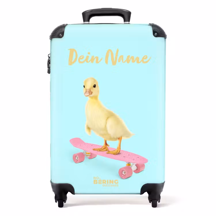 Skatende snavel NBS - Handbagage koffer - Kinderen Unisex middel -productfoto_recht