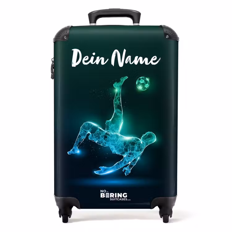 Oplichtende omhaal NBS - Handbagage koffer - Kinderen Unisex middel -productfoto_recht