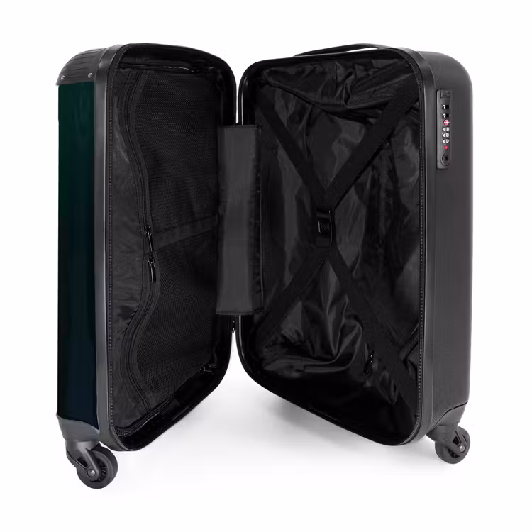 Oplichtende omhaal NBS - Handbagage koffer - Kinderen Unisex middel -binnenkant