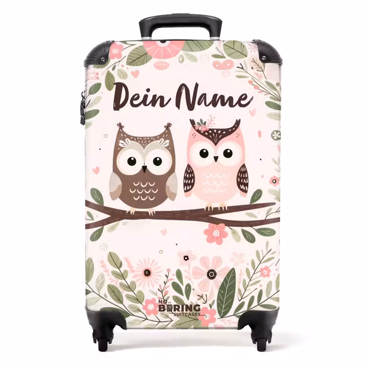 Fladderende Flapuiltjes NBS - Handbagage koffer - Kinderen Unisex middel -productfoto_recht