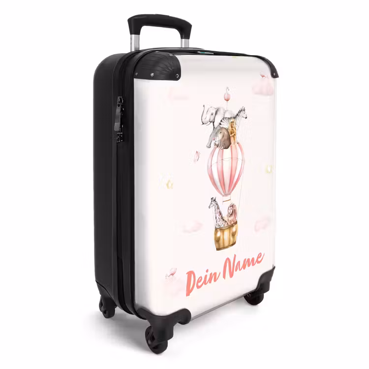 Vliegend circus NBS - Handbagage koffer - Kinderen Unisex middel -productfoto_3d