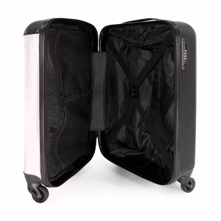 Vliegend circus NBS - Handbagage koffer - Kinderen Unisex middel -binnenkant
