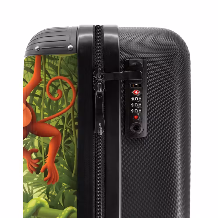 Jolige jungle NBS - Handbagage koffer - Kinderen Unisex middel -slot