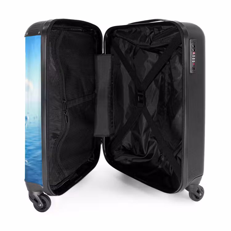 Frosty NBS - Handbagage koffer - Kinderen Unisex middel -binnenkant
