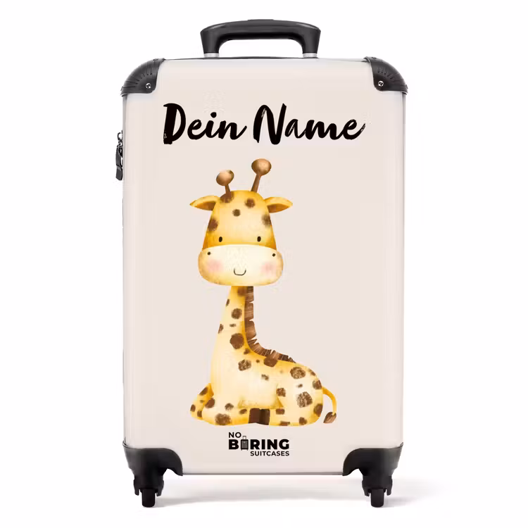 Gigi Giraffe NBS - Handbagage koffer - Kinderen Unisex middel -productfoto_recht