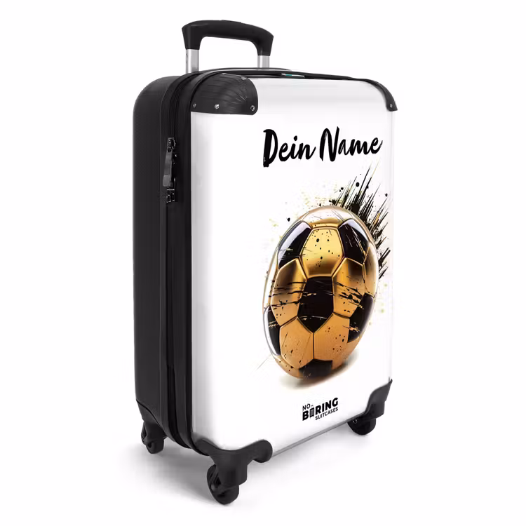 Gouden goalzoeker NBS - Handbagage koffer - Kinderen Unisex middel -productfoto_3d