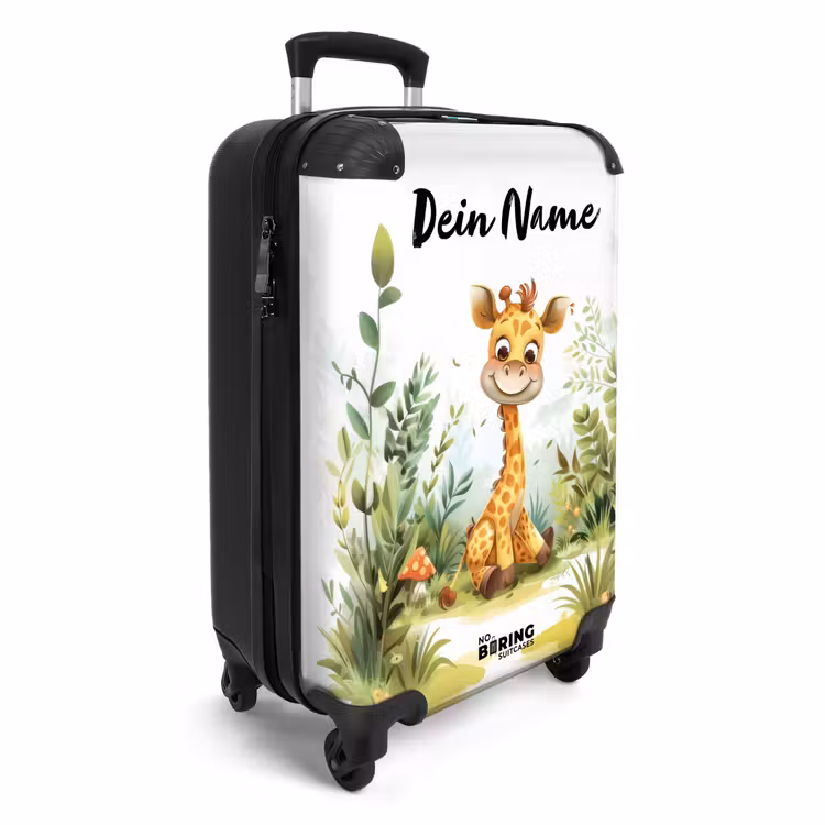 Guusje giraf NBS - Handbagage koffer - Kinderen Unisex middel -productfoto_3d