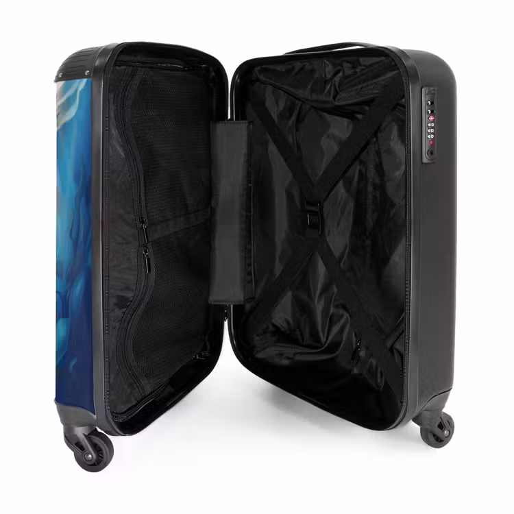 Harry haai NBS - Handbagage koffer - Kinderen Unisex middel -binnenkant
