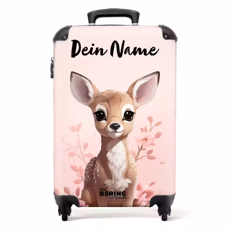 Hedwig hertje NBS - Handbagage koffer - Kinderen Unisex middel -productfoto_recht