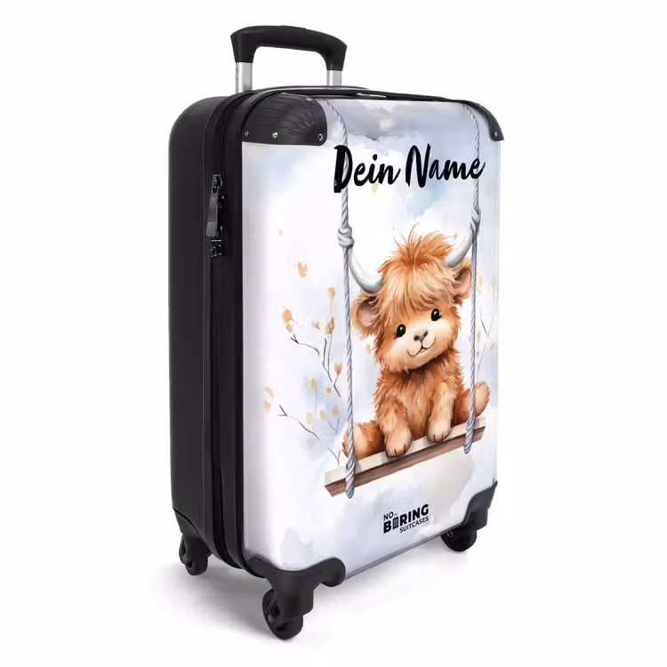 Hennie hooglander NBS - Handbagage koffer - Kinderen Unisex middel -productfoto_3d