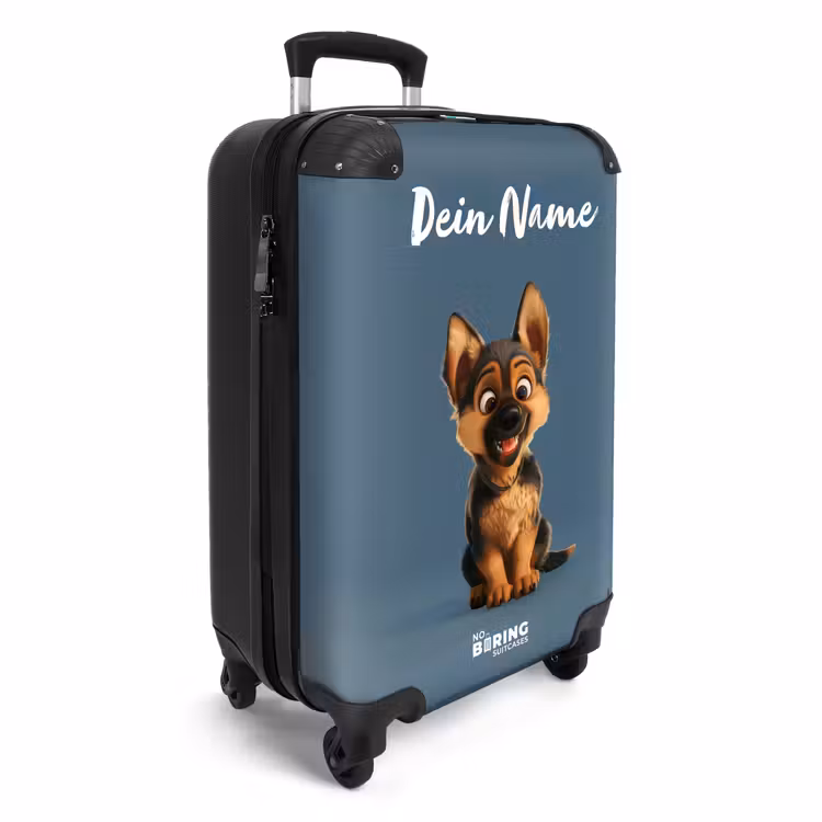 Hylke herder NBS - Handbagage koffer - Kinderen Unisex middel -productfoto_3d