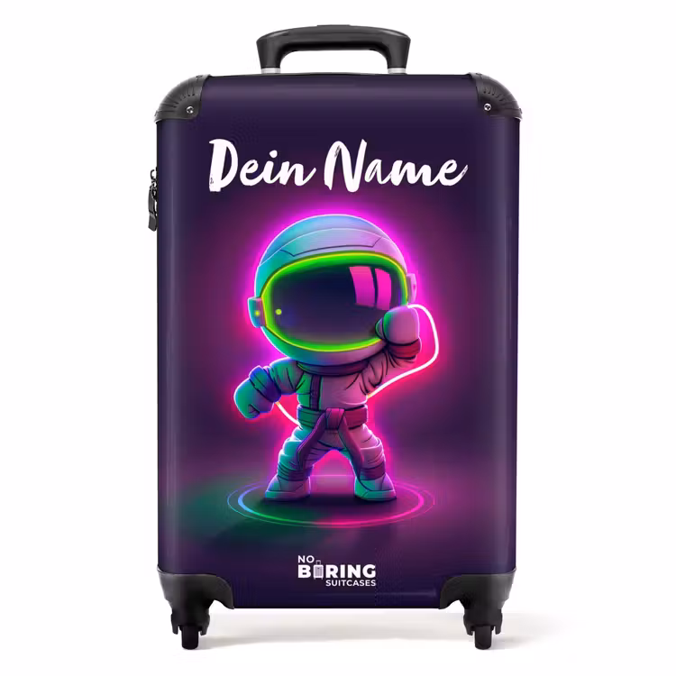 Space karate NBS - Handbagage koffer - Kinderen Unisex middel -productfoto_recht