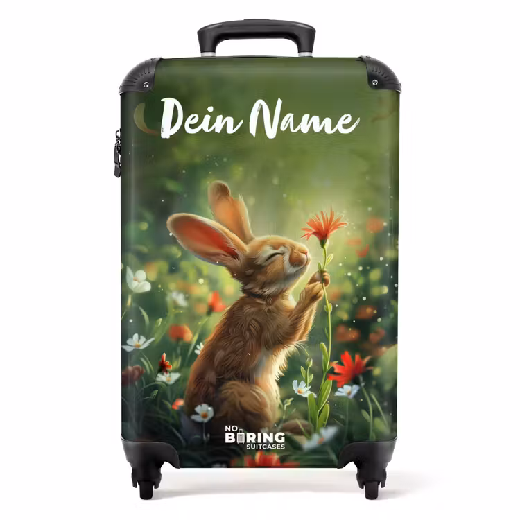Kasper konijn NBS - Handbagage koffer - Kinderen Unisex middel -productfoto_recht