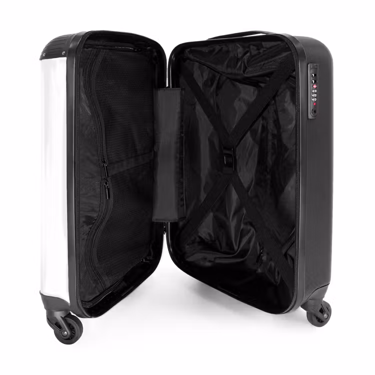Kauwende Kobus NBS - Handbagage koffer - Kinderen Unisex middel -binnenkant