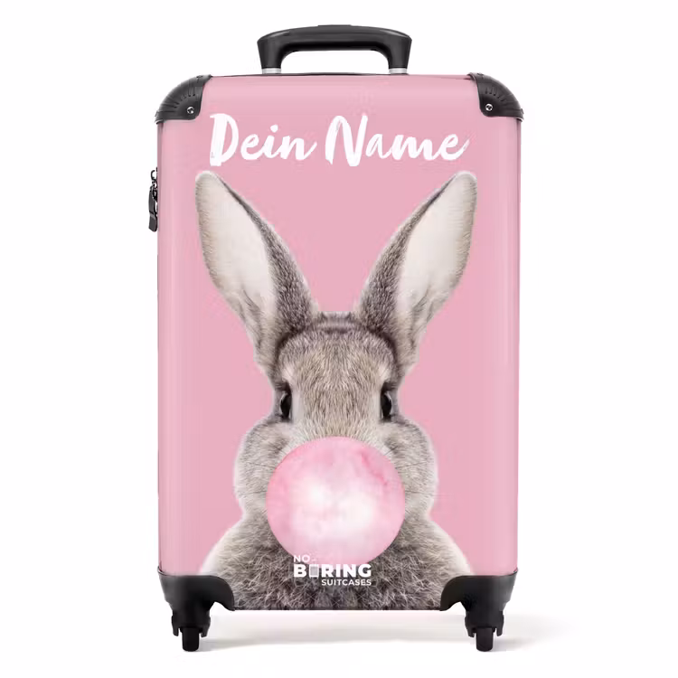 Kauwend knaagje NBS - Handbagage koffer - Kinderen Unisex middel -productfoto_recht