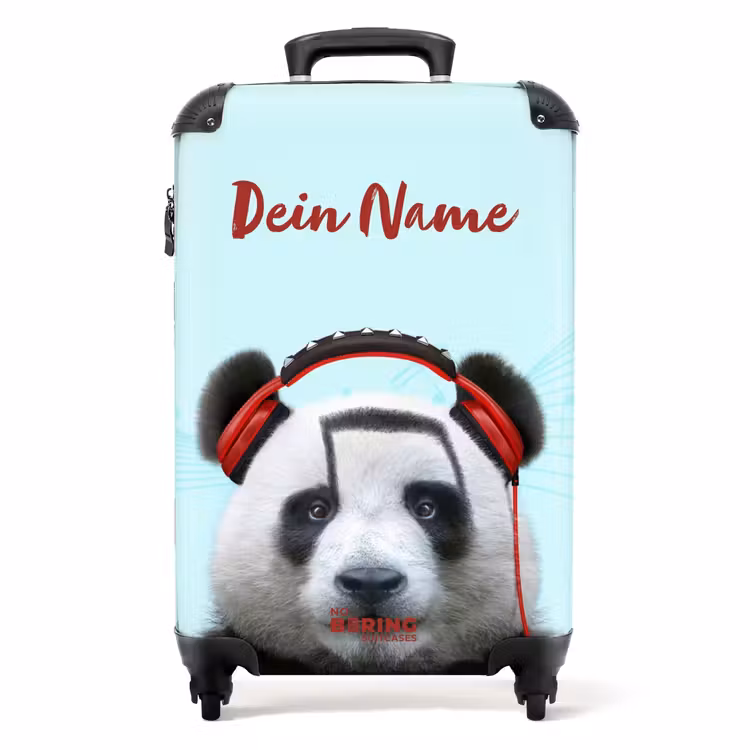 Kees de Panda NBS - Handbagage koffer - Kinderen Unisex middel -productfoto_recht