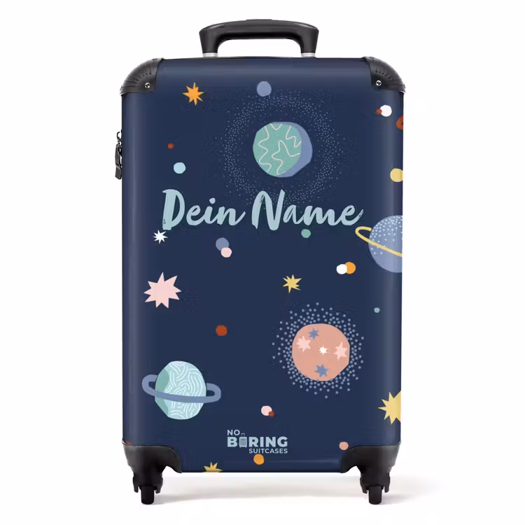 Kosmo karavaan NBS - Handbagage koffer - Kinderen Unisex middel -productfoto_recht