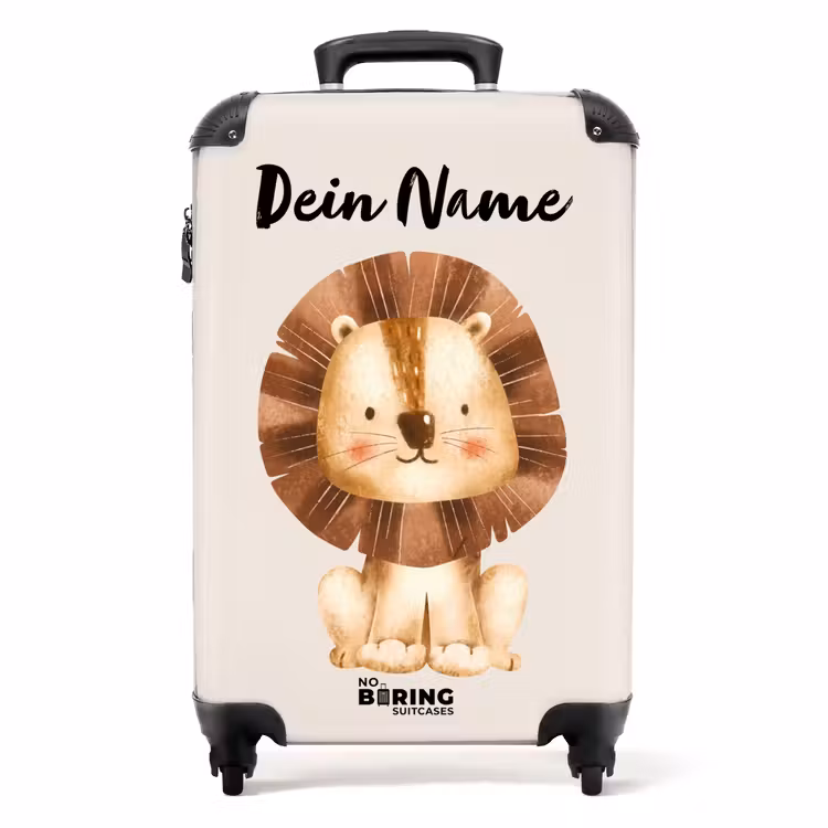 Lamar Leeuw NBS - Handbagage koffer - Kinderen Unisex middel -productfoto_recht