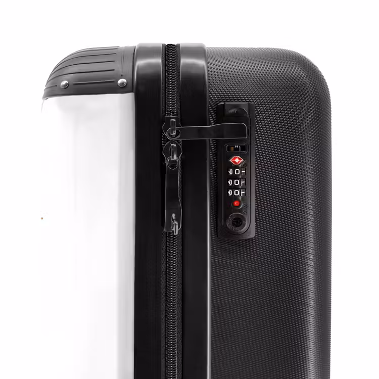 Paarse prachtvlinder NBS - Handbagage koffer - Kinderen Unisex middel -slot