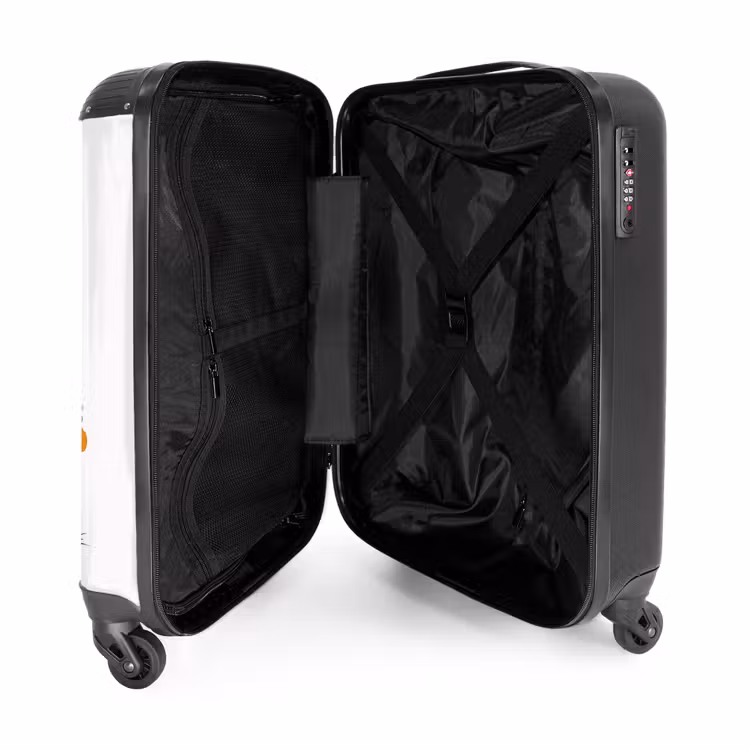 Lio leeuwtje NBS - Handbagage koffer - Kinderen Unisex middel -binnenkant