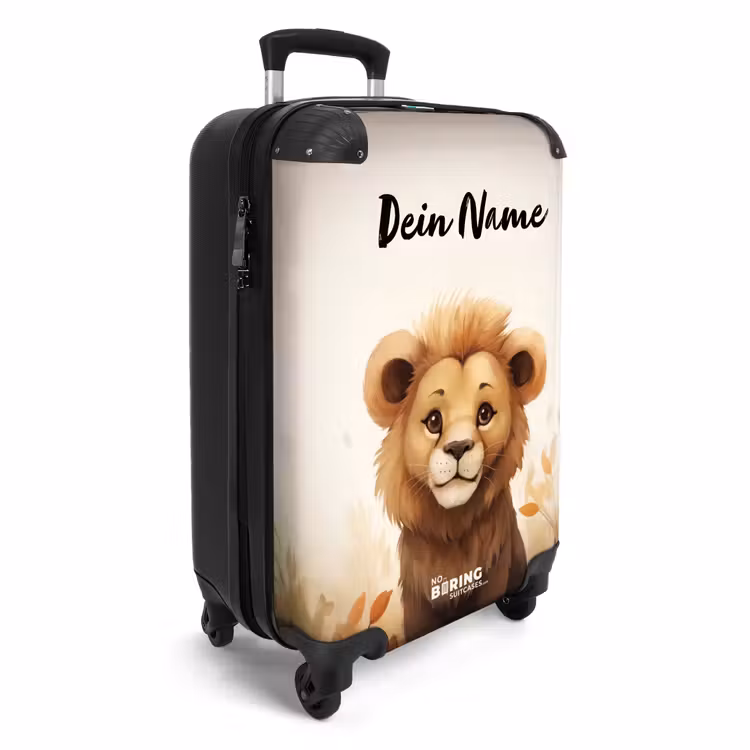 Ludo leeuw NBS - Handbagage koffer - Kinderen Unisex middel -productfoto_3d