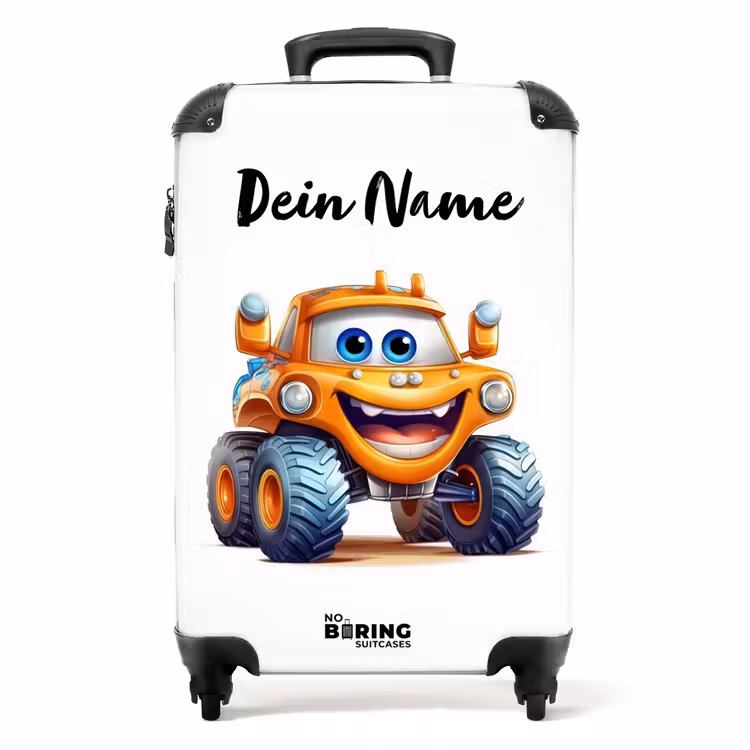 Martin monstertruck NBS - Handbagage koffer - Kinderen Unisex middel -productfoto_recht