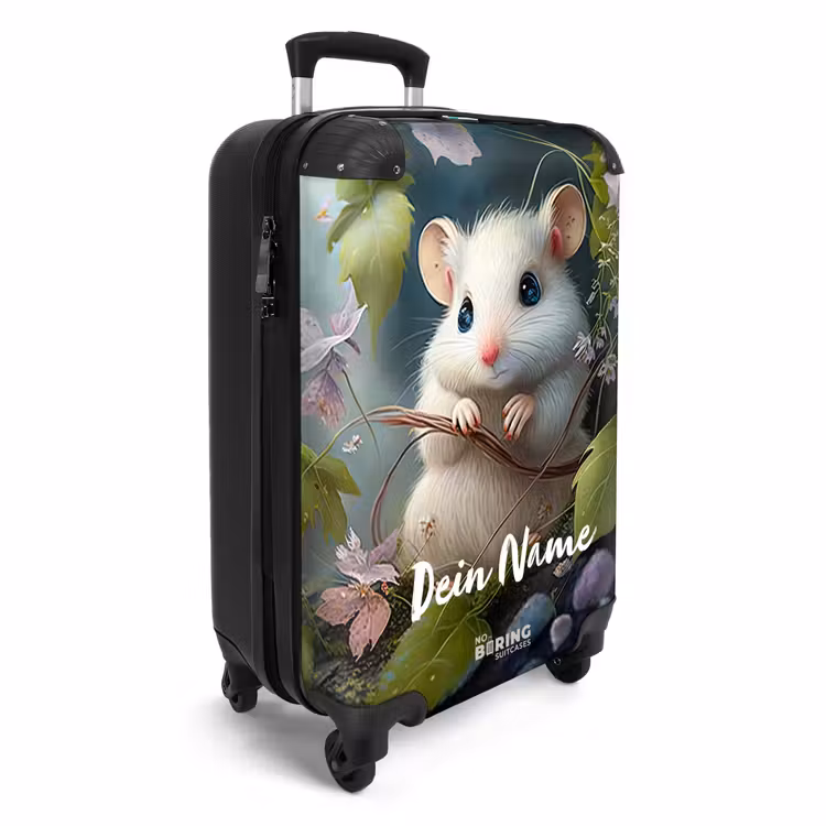 Muffin Muisje NBS - Handbagage koffer - Kinderen Unisex middel -productfoto_3d