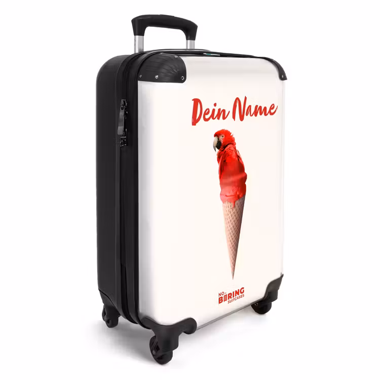 Papegaaihoorntje NBS - Handbagage koffer - Kinderen Unisex middel -productfoto_3d