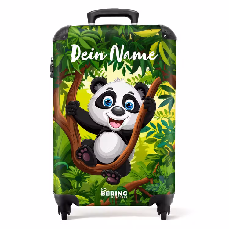 Pedro panda NBS - Handbagage koffer - Kinderen Unisex middel -productfoto_recht