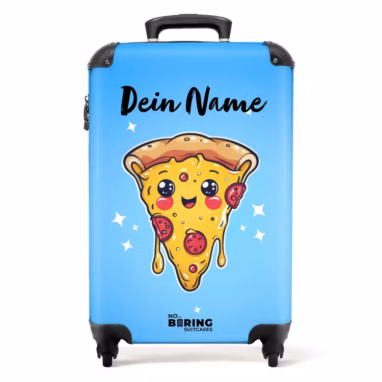 Pepino pizzarito NBS - Handbagage koffer - Kinderen Unisex middel -productfoto_recht