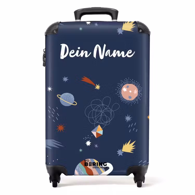 Planetarium NBS - Handbagage koffer - Kinderen Unisex middel -productfoto_recht