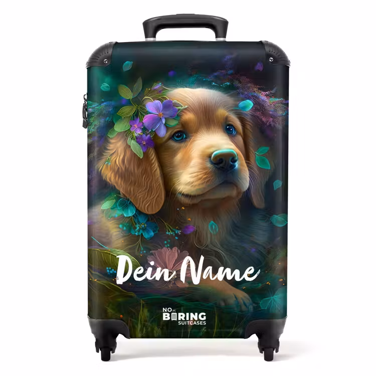 Polly Pup NBS - Handbagage koffer - Kinderen Unisex middel -productfoto_recht