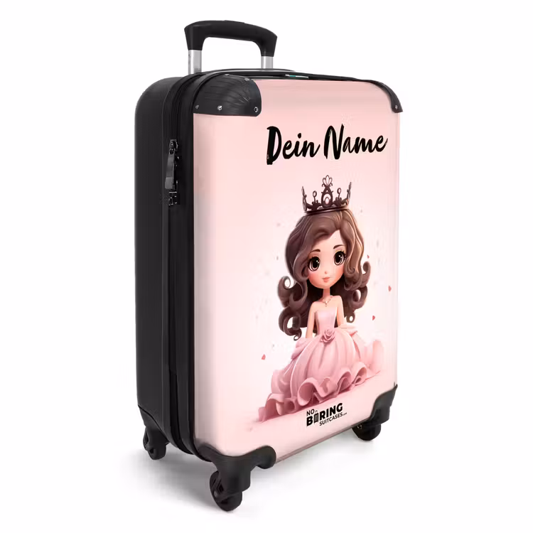 Prinses Poppy NBS - Handbagage koffer - Kinderen Unisex middel -productfoto_3d