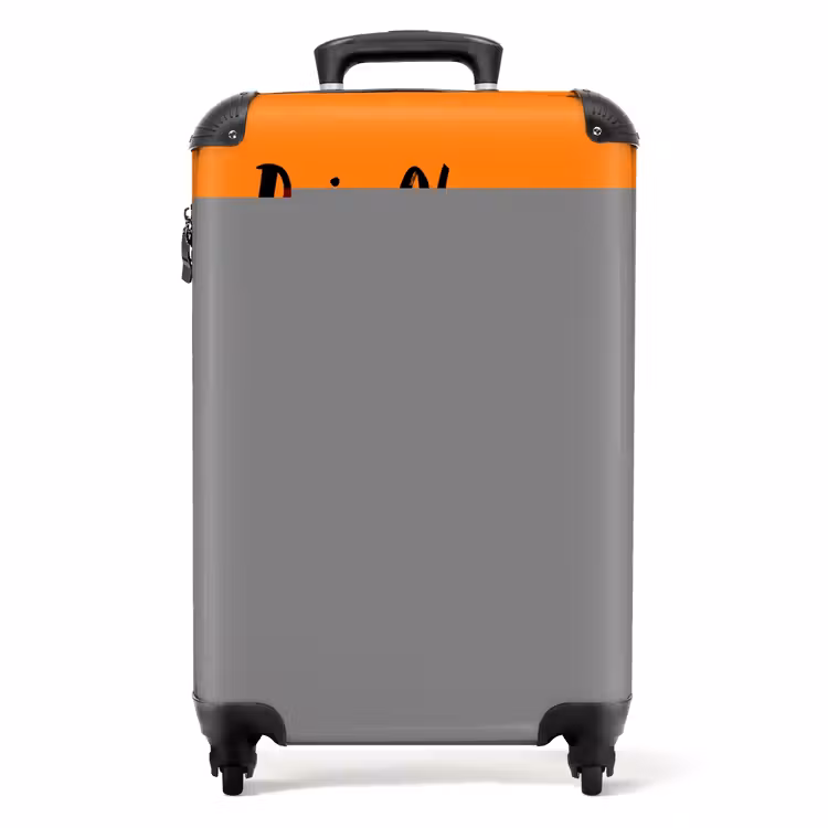 Rainbow Wheels NBS - Handbagage koffer - Kinderen Unisex middel -productfoto_recht