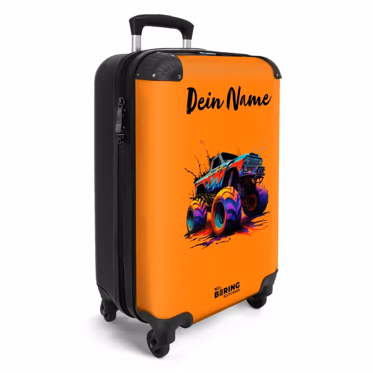 Rainbow Wheels NBS - Handbagage koffer - Kinderen Unisex middel -productfoto_3d