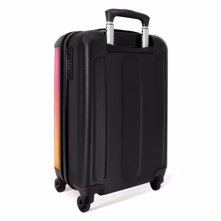 Regenboograkkertje NBS - Handbagage koffer - Kinderen Unisex middel -achterkant