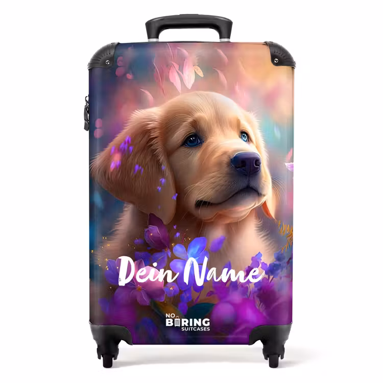 Rudy Retriever NBS - Handbagage koffer - Kinderen Unisex middel -productfoto_recht