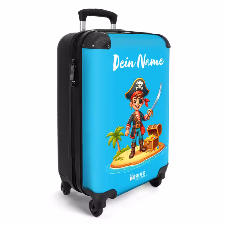 Schateiland Santiago NBS - Handbagage koffer - Kinderen Unisex middel -productfoto_3d