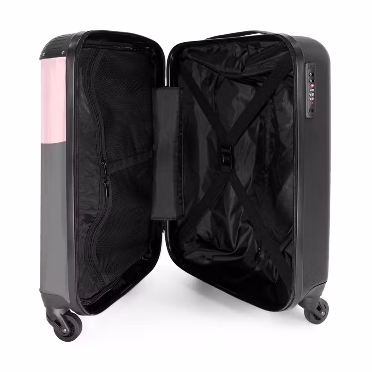 Vlinderverf NBS - Handbagage koffer - Kinderen Unisex middel -binnenkant