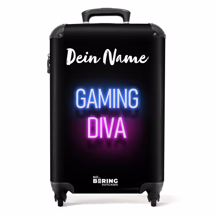 Gaming Diva NBS - Handbagage koffer - Kinderen Unisex middel -productfoto_recht